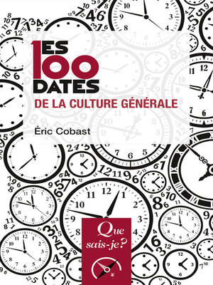 cover image of Les 100 dates de la culture générale